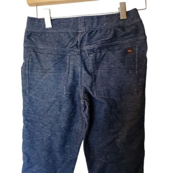 Tea Collection Denim Like Skinny Minny Pants Leggings size 12 Years Kids‎ Girl - Picture 7 of 9